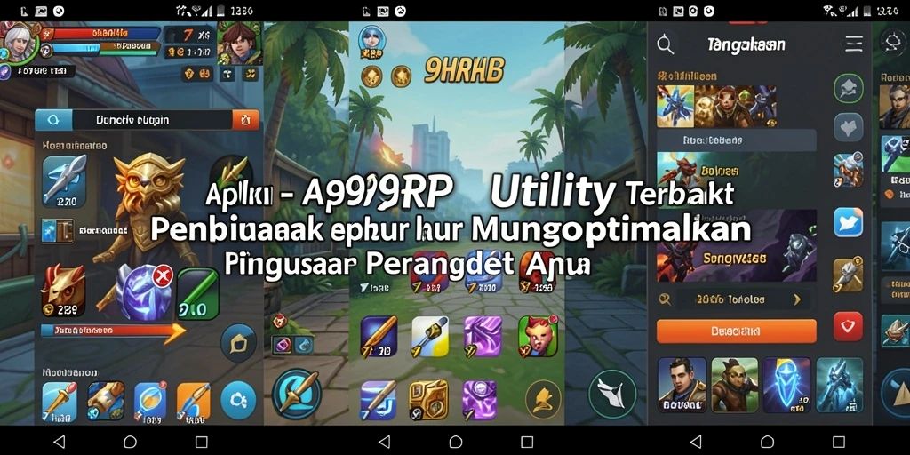 Tampilan aplikasi 99RP yang sederhana dan fungsional.