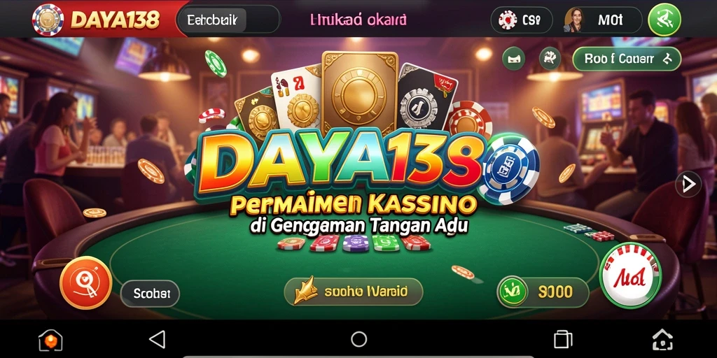 Tampilan menarik dari gameplay Kasino DAYA138 yang seru.