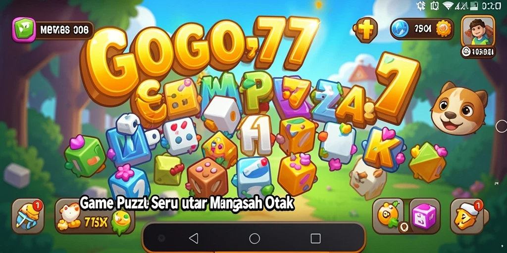 Screenshot GOGO77 menunjukkan gameplay yang menantang dan menarik.