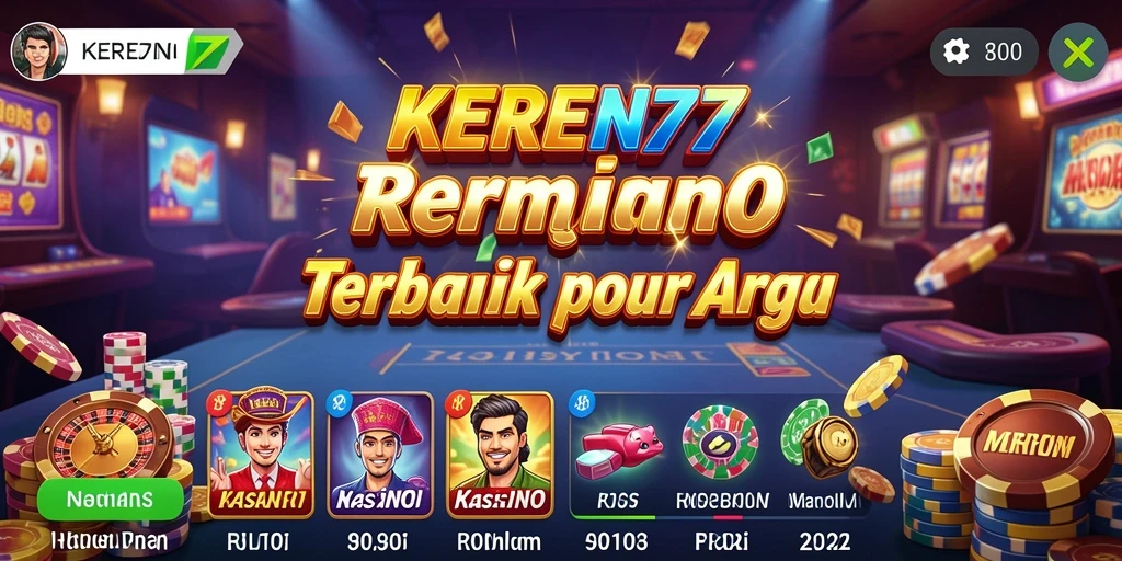 Tampilan gameplay KEREN77 yang menegangkan dan menghibur.