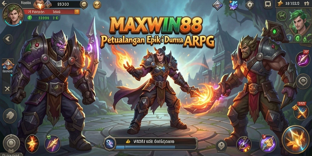 Gameplay epik dan penuh aksi di MAXWIN88.