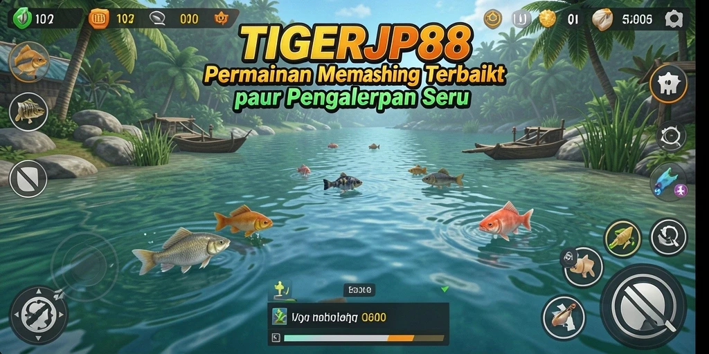 Gameplay seru dalam TIGERJP88 yang menghadirkan pengalaman memancing nyata.